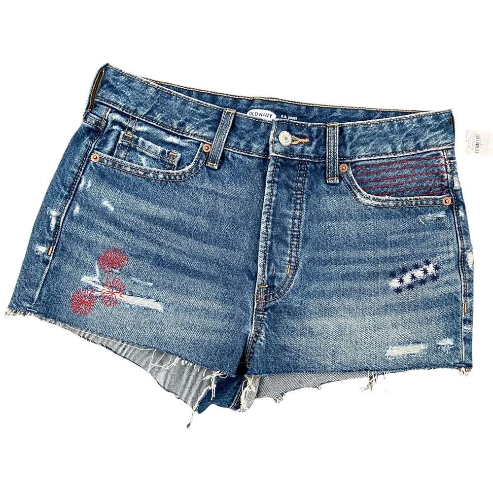 Old Navy NWT Patriotic O.G. Short High Rise 4